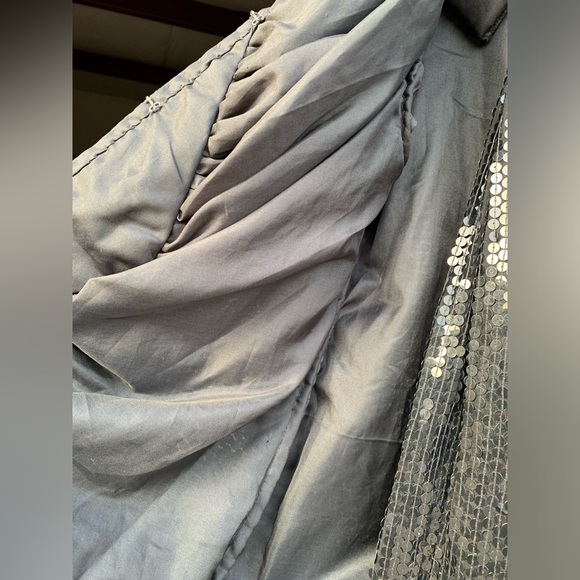 new vintage 100% silk sequins skirt set - Picture 9 of 16